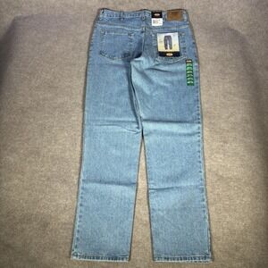 Vintage Route 66 Jeans Mens 34x34 (Tag 36x34) Regular Straight Blue Denim NWT